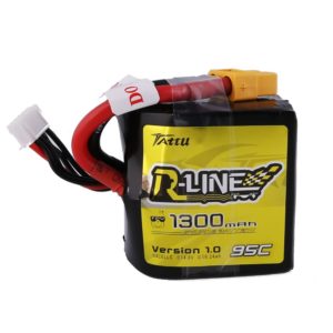 1300-R-line-95C-300x300 Tattu R-Line 1300mAh 95c 4s Square Lipo Battery Pack